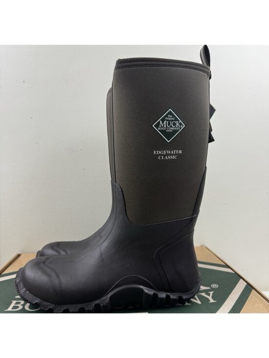 Muck Boot Size 11 Edgewater Classic Soft Toe Pull On Work  Mens Brown  ECH-900 main image 6